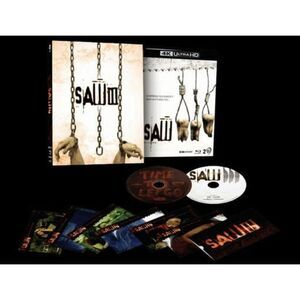 Saw III - Limited All-Region UHD & Blu-Ray Boxset with Lenticular Cover & Art
